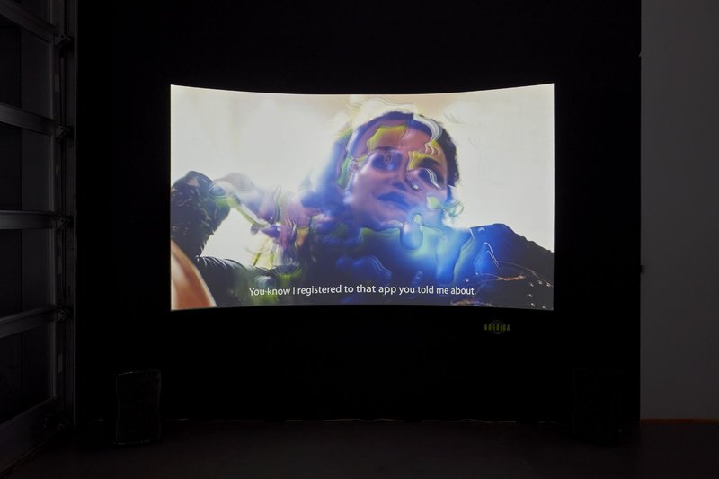 A Love Letter to a Nightmare, installation view