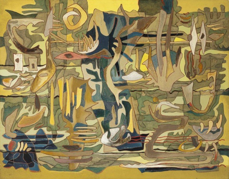 Manoucher Yektai, Untitled, 1949