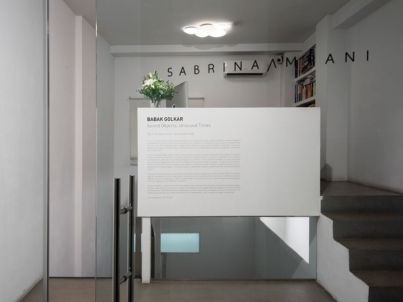 Sound Objects; Unsound Times, installation view