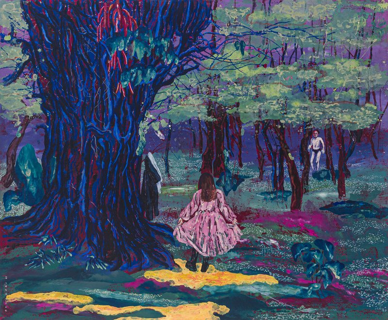 Pooneh Oshidari, Wish Tree, 2021