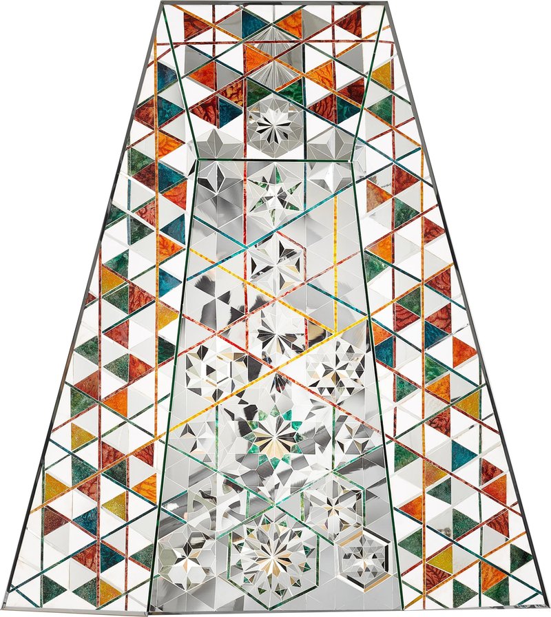 Monir Shahroudy Farmanfarmaian, Variation on the Hexagon, 2008