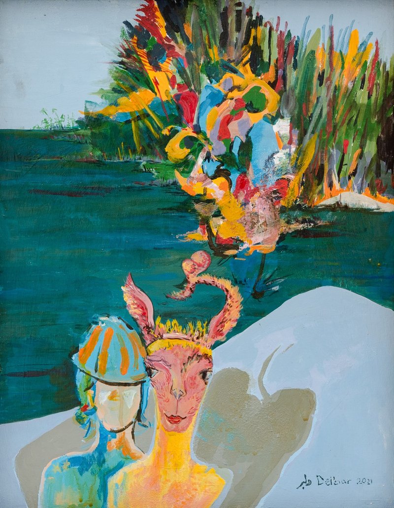 Delbar Shahbaz, Travelers No. 1, 2021