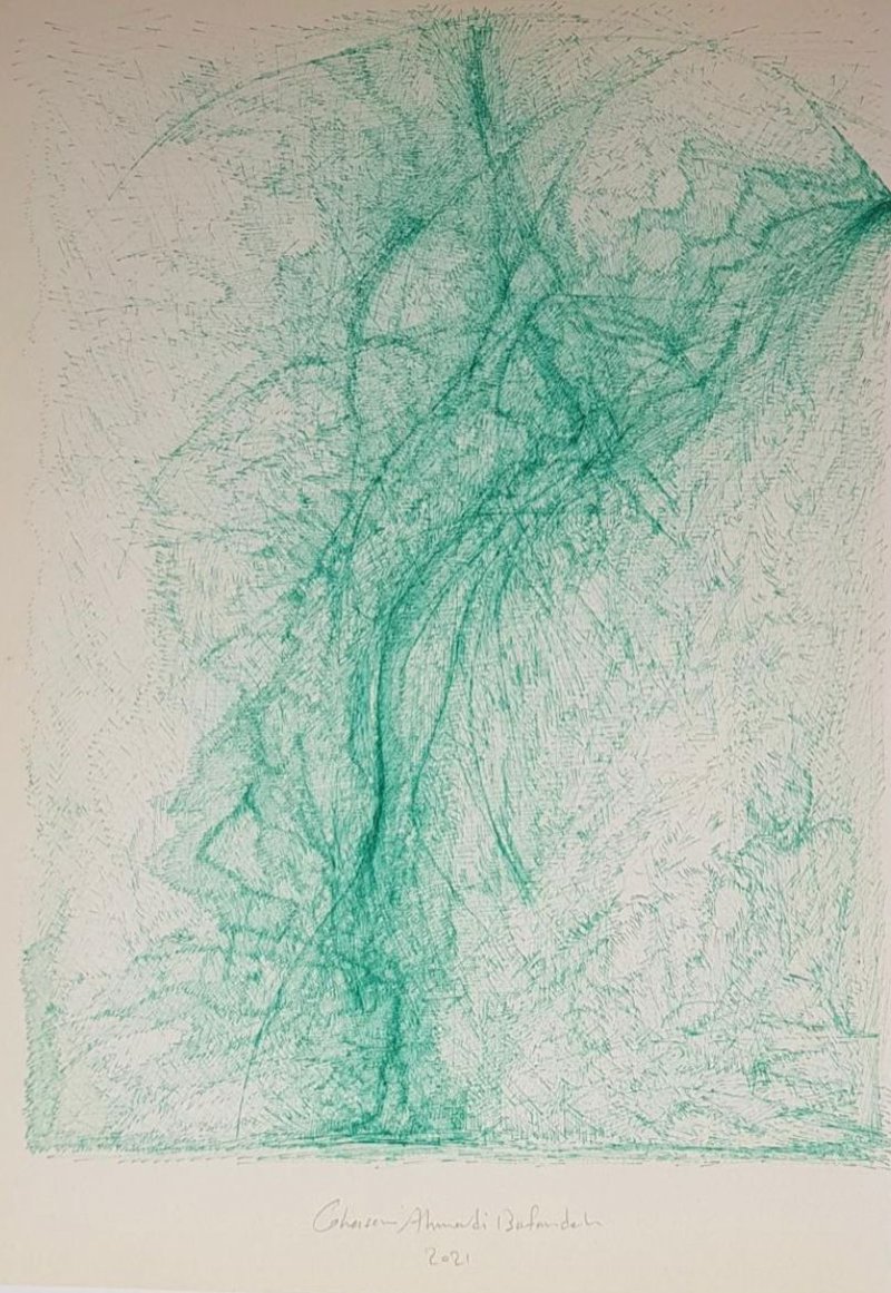 Ghasem Ahmadi Bafandeh, Untitled, 2020