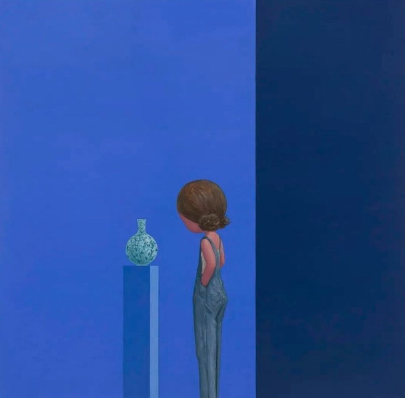 Yang Yang, Blue-and-White Porcelain, 2022