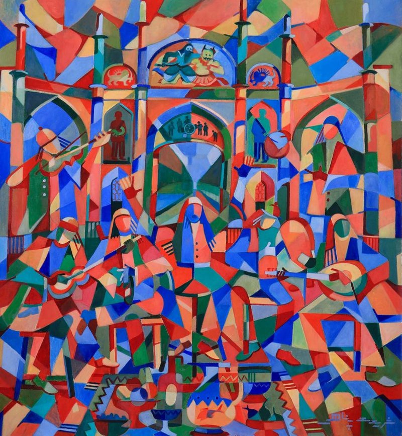 Seyed Asadollah Shariatpanahi, Darwaza-i Arg, 2018