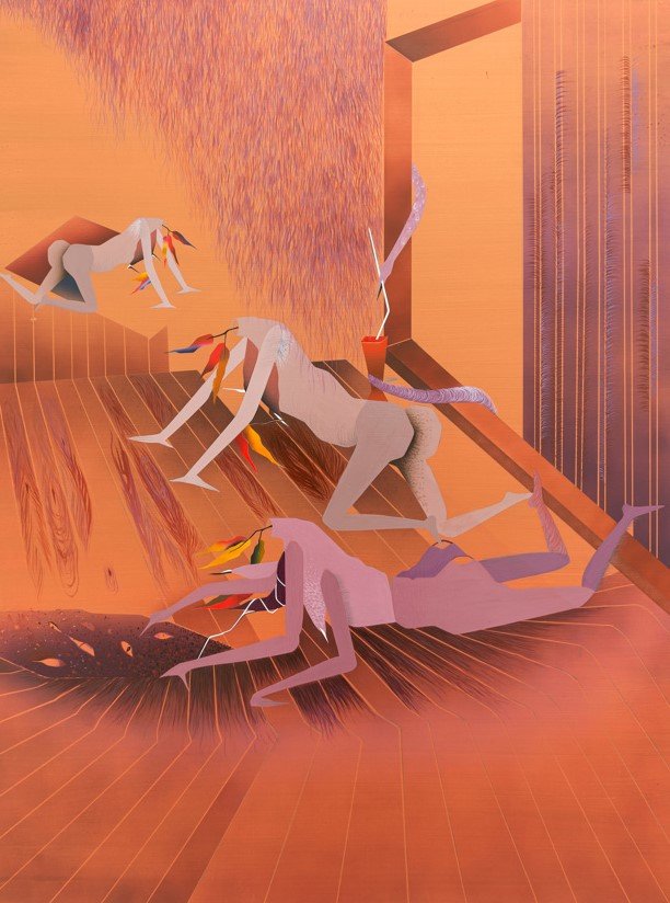 Maryam Hoseini, Promise To Be Good (Biting A Ghost), 2022