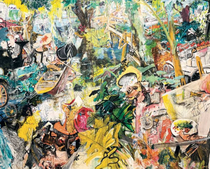 Arsia Moghaddam, Difficult Decision Moment for Enthusiast Painter, 2024