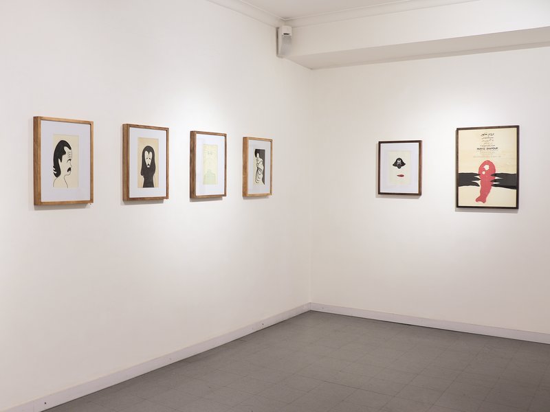 Installation view.