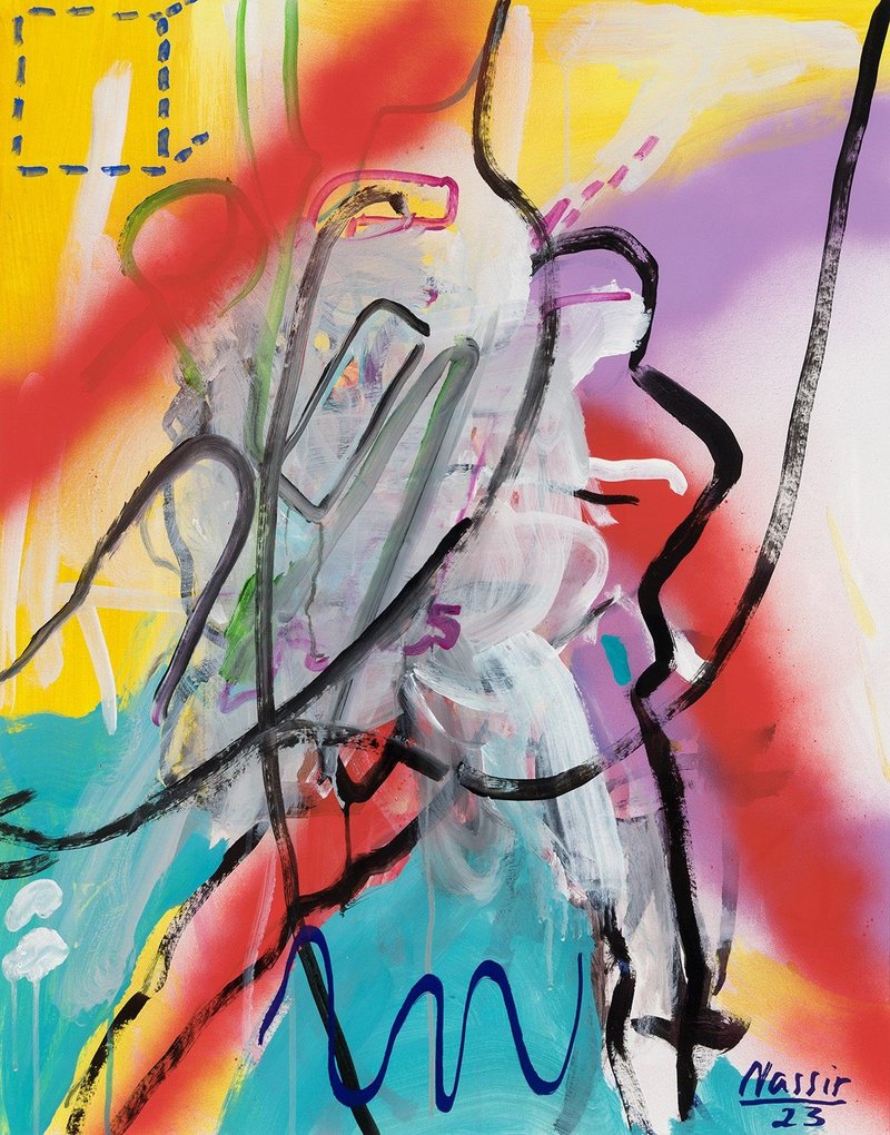 Ali Nassir, Untitled, 2023