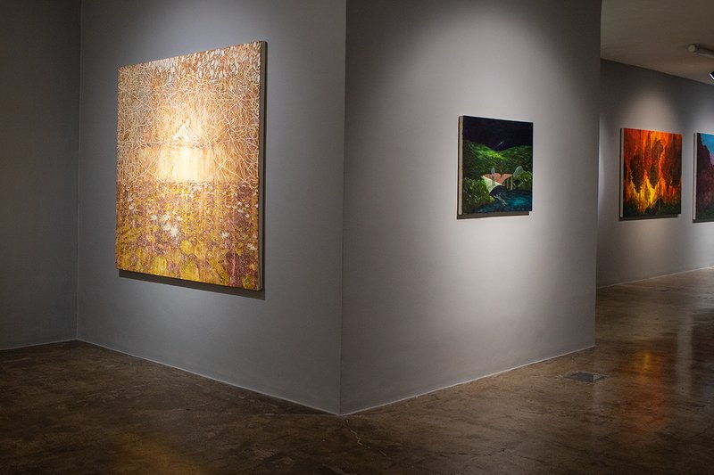 A Duo Exhibition , installation view