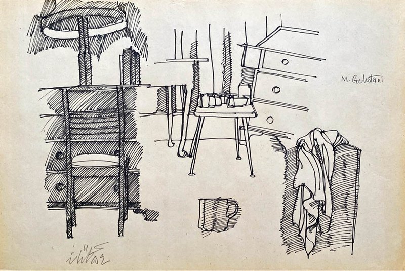 The Late Ali Golestaneh, Untitled, 1975