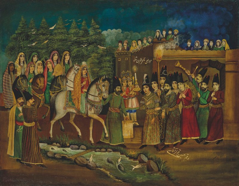 حسین قولر آقاسی، عروسی ناصرالدین شاه