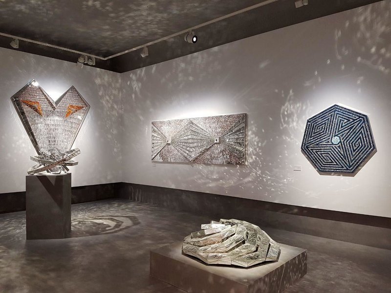 Installation view.