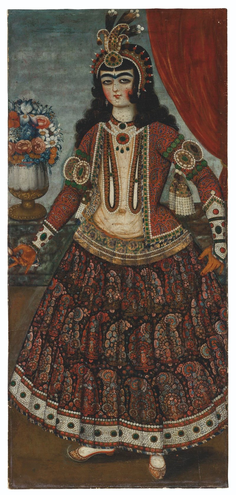A Qajar Dancing Girl, 1830