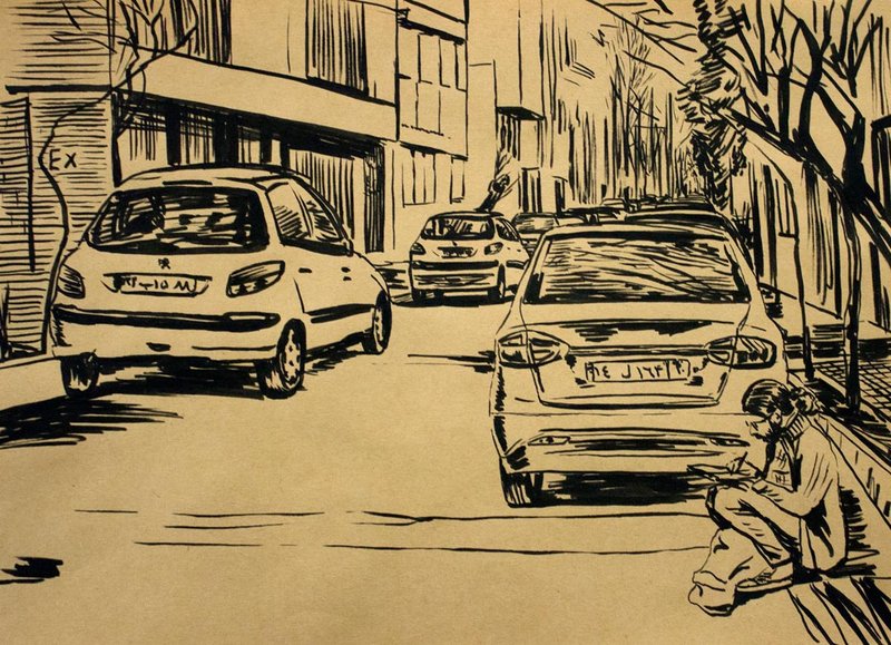 Ahmad Jafari, Untitled, 2020