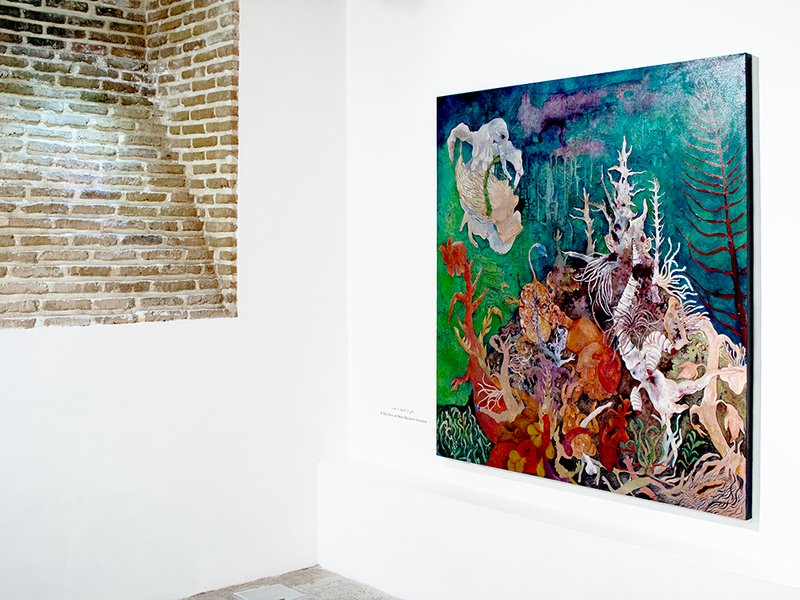 The Inverted tree, installation view