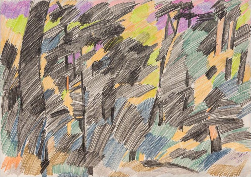 The Late Ali Golestaneh, Untitled, 1977
