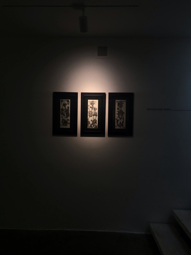 The Solitude That Entwist Inferno for Blessing Monsters, installation view