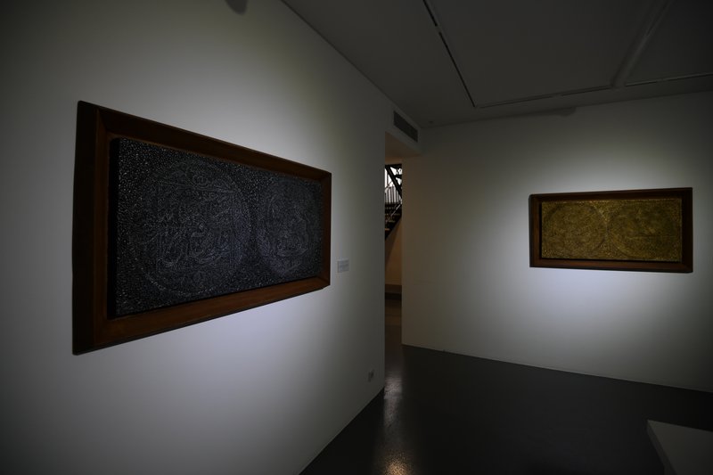 Two Sides of a Coin, installation view