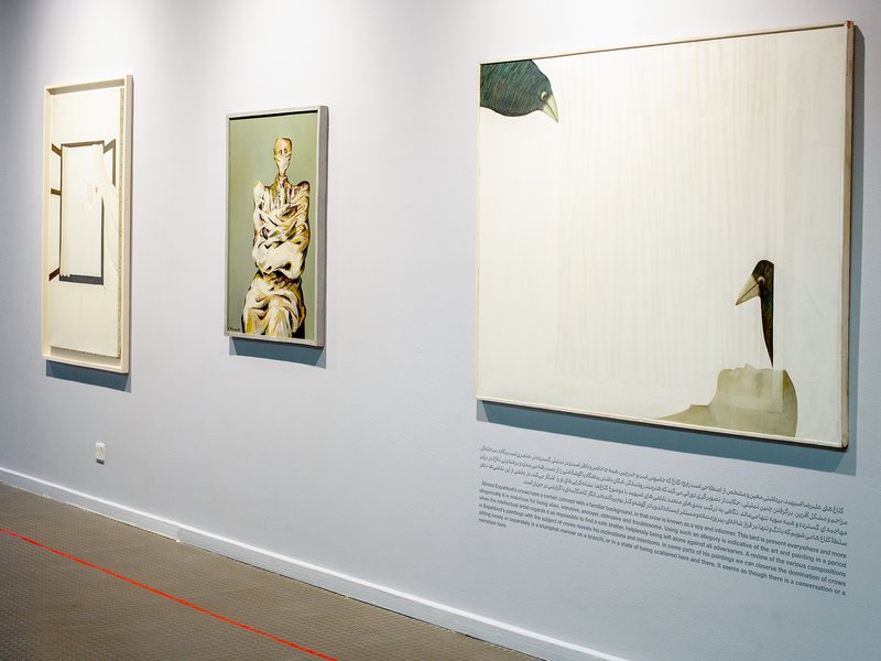 Mirrored Reflections, Installation view.