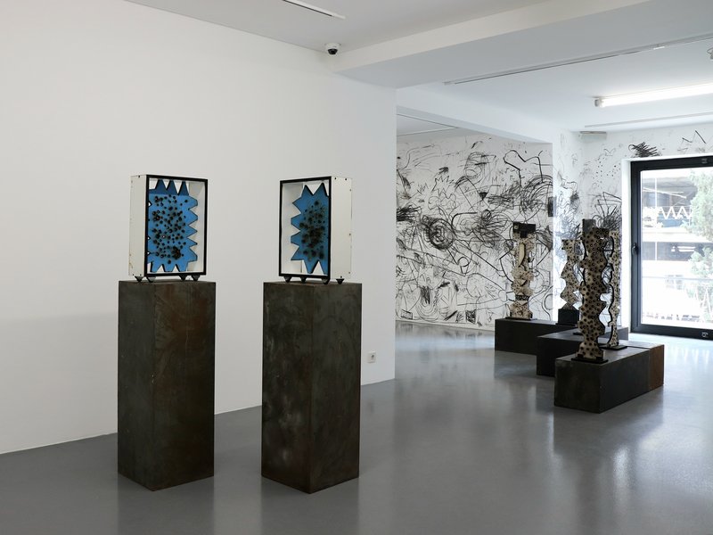 Installation view.