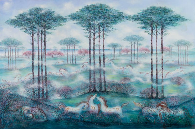 Hossein Mahjoubi, Tranquility and Life in Pure Nature, 2007