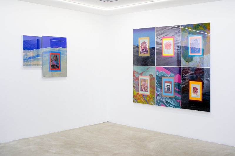 Here, We Can Stay For A While, installation view