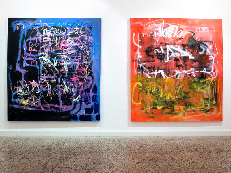 She Smiled Back, installation view