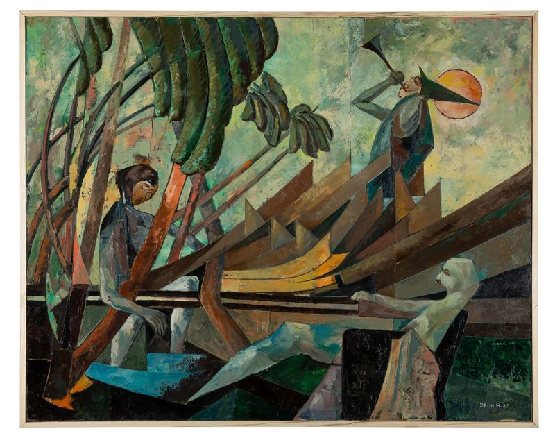 Mejdi (Majdeddin Hajizadeh), Untitled, 1987