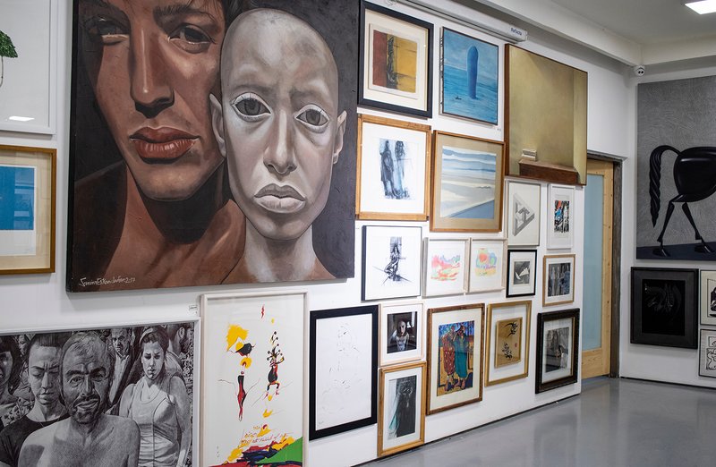 One by One, installation view