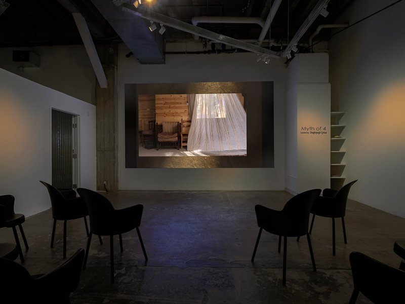 Myth of Four, installation view