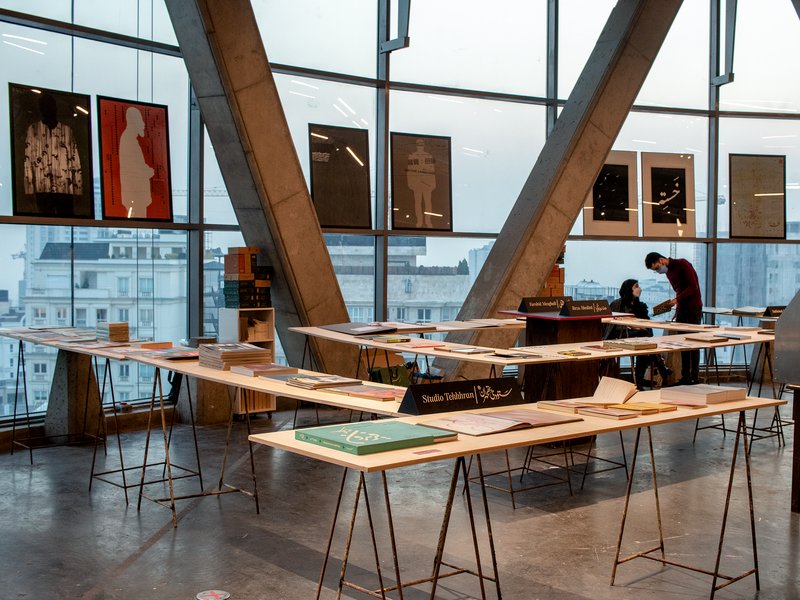 Installation view.