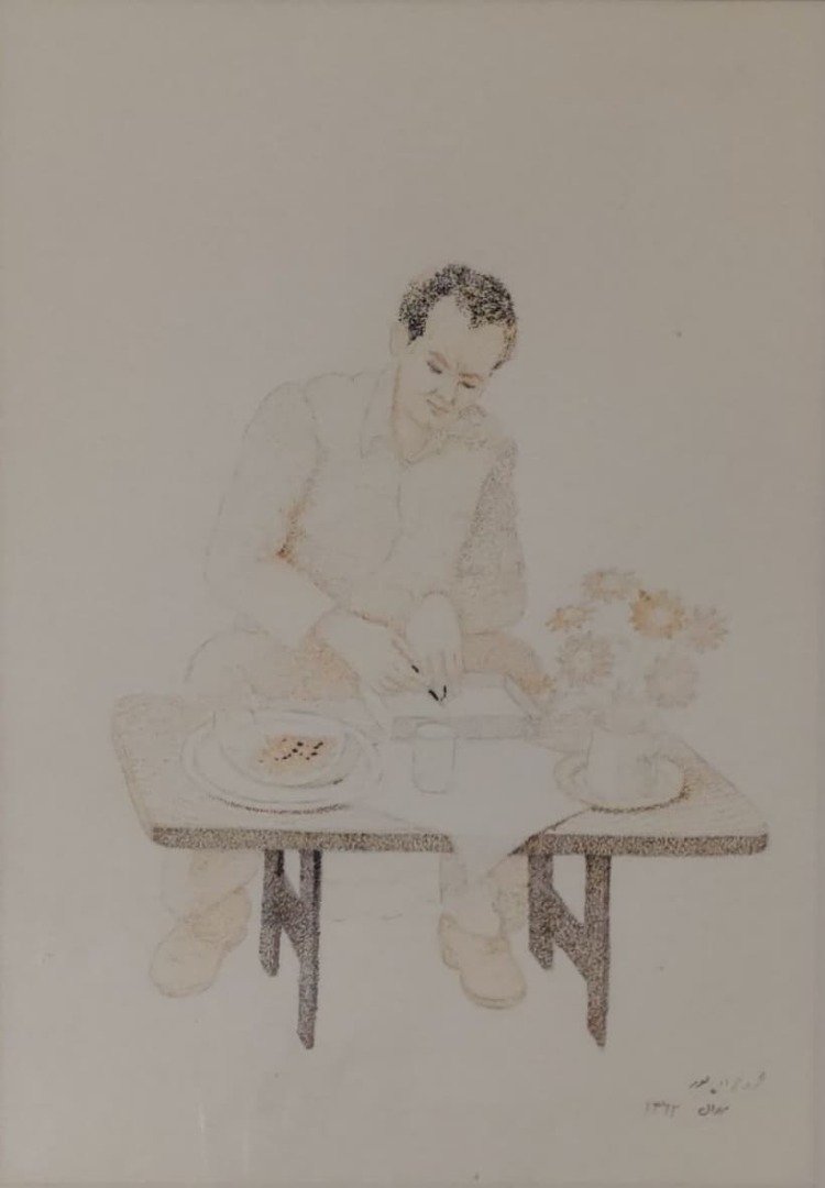 Mahmoud Javadipour, Untitled, 1982