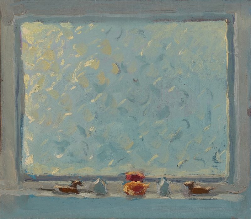 Rasoul Akbarlou, The End Of Summer on the Bath Mirror, 2021