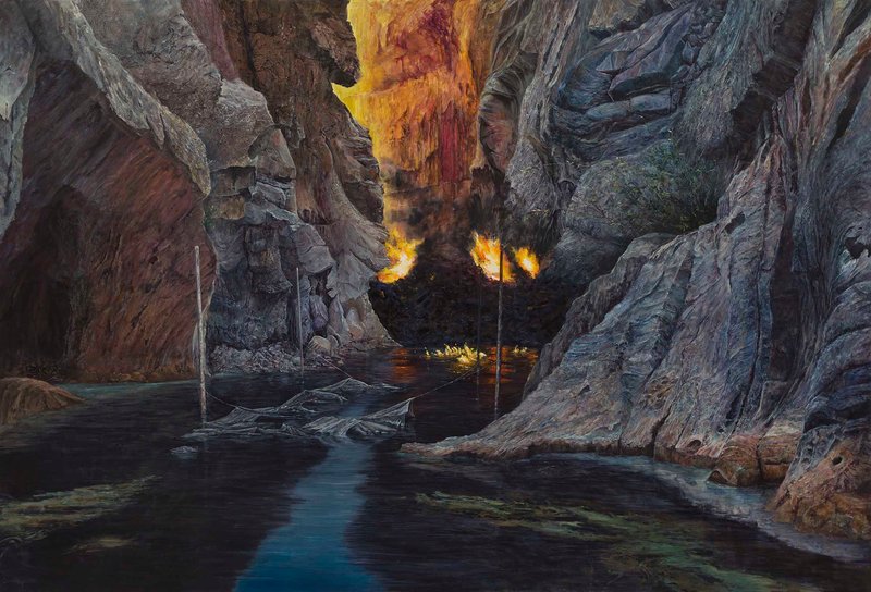 Zahra Ghyasi, Where Ever There Is a Notion of You, There Is Hell and Where Ever You Are Not, There Is Heaven, 2019