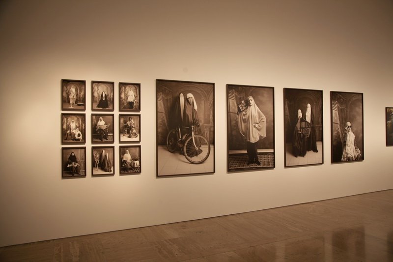 Retrospective, installation view