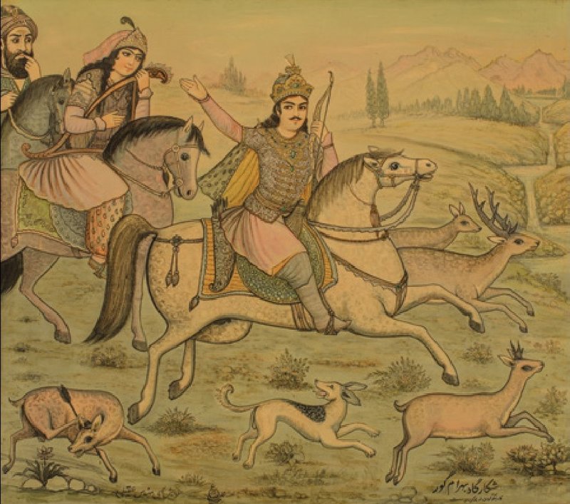 عباس بولکی‌فر، شکارگاه بهرام گور، 1363
