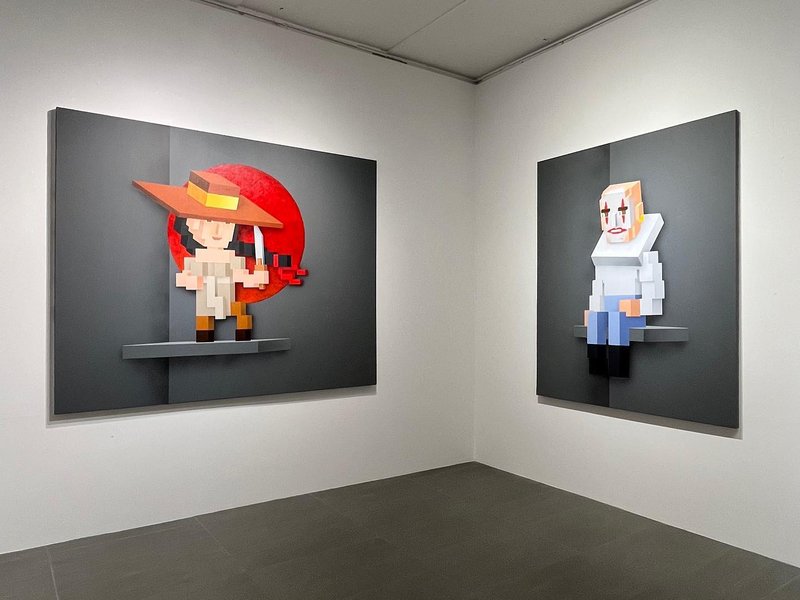 A Universe at the Corner, installation view