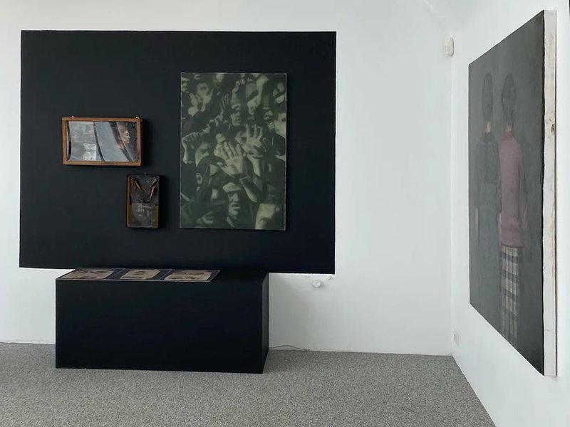 Unfinished Flight, installation view
