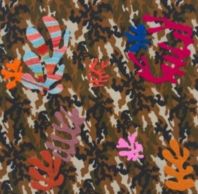 Farhad Ahrarnia, Desert Flower/Desert Snow. After Matisse, 2022