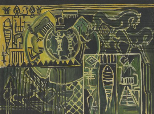 Talieh Kamran, Untitled, 1968