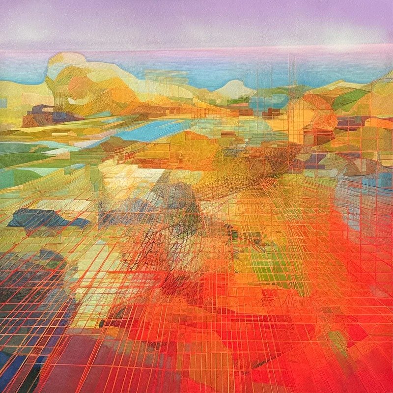 Abol Bahadori, Harvest Dawn, 2023