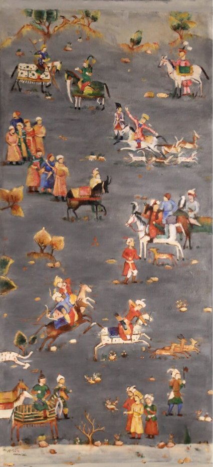 Mitra Kavian, Bahram Gour Huntring Fields, 2021