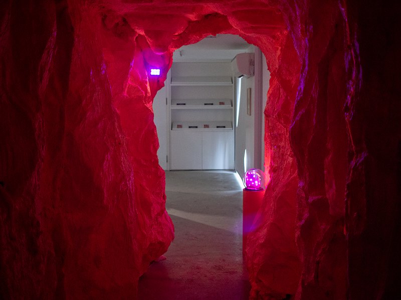 Over There, installation view