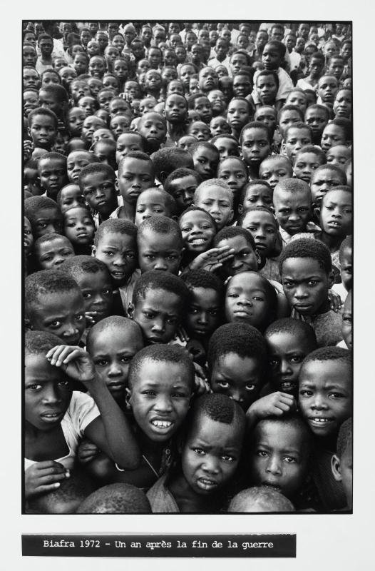 Abbas Attar, Children in Schoolyard, One Year after War in Biafra, 1971