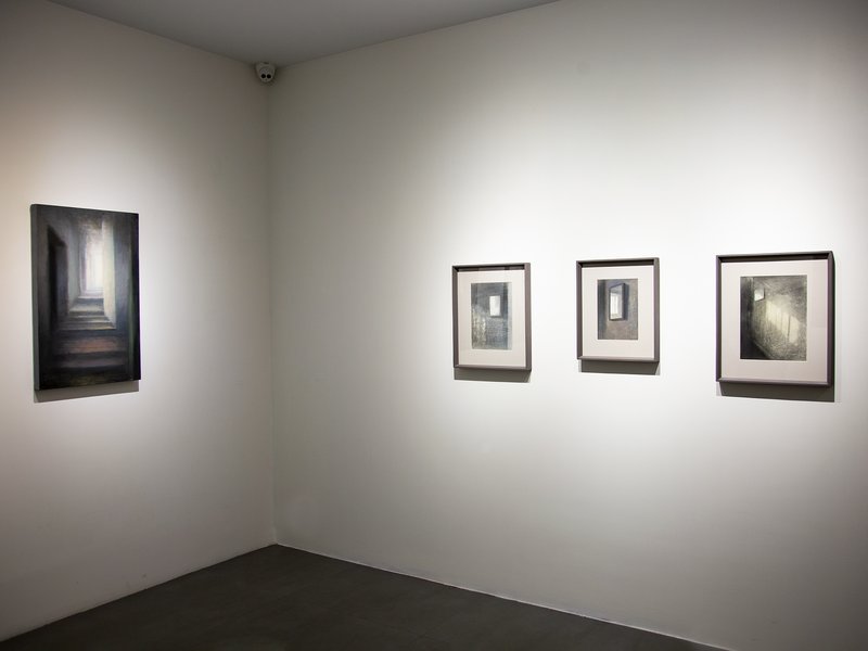 In the Midset of Darkness, installation view