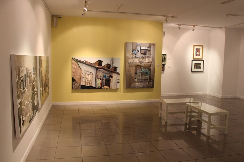 Scattered, installation view