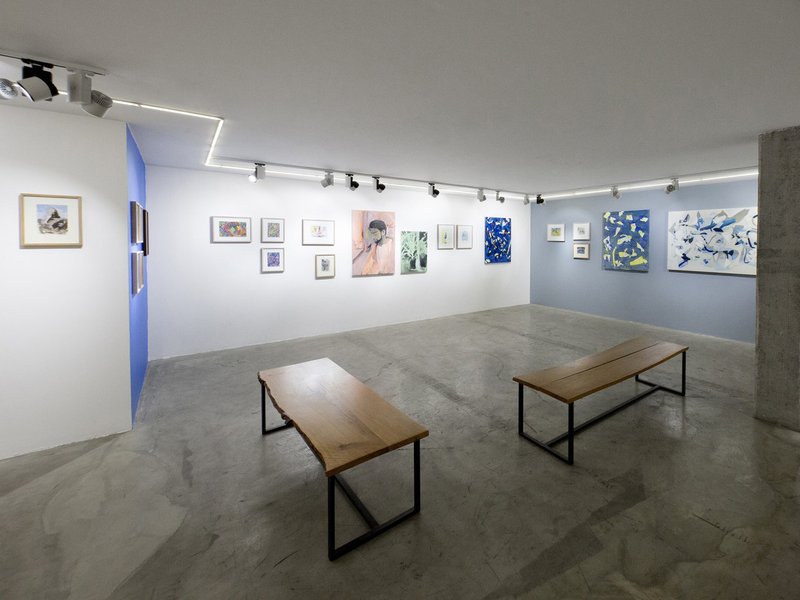 The Joy of Painting, installation view
