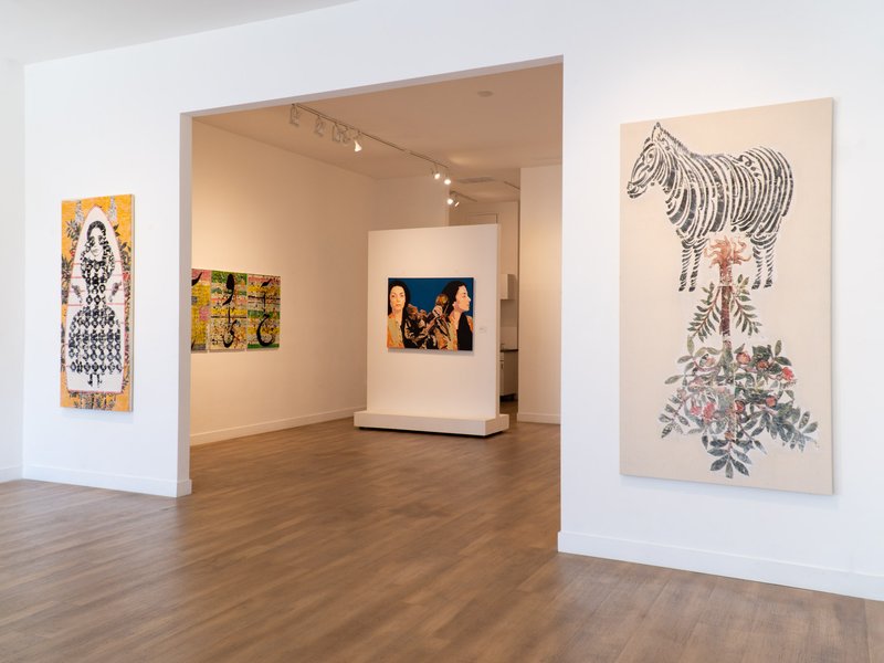 Inspired By Woman, Life, Freedom, installation view