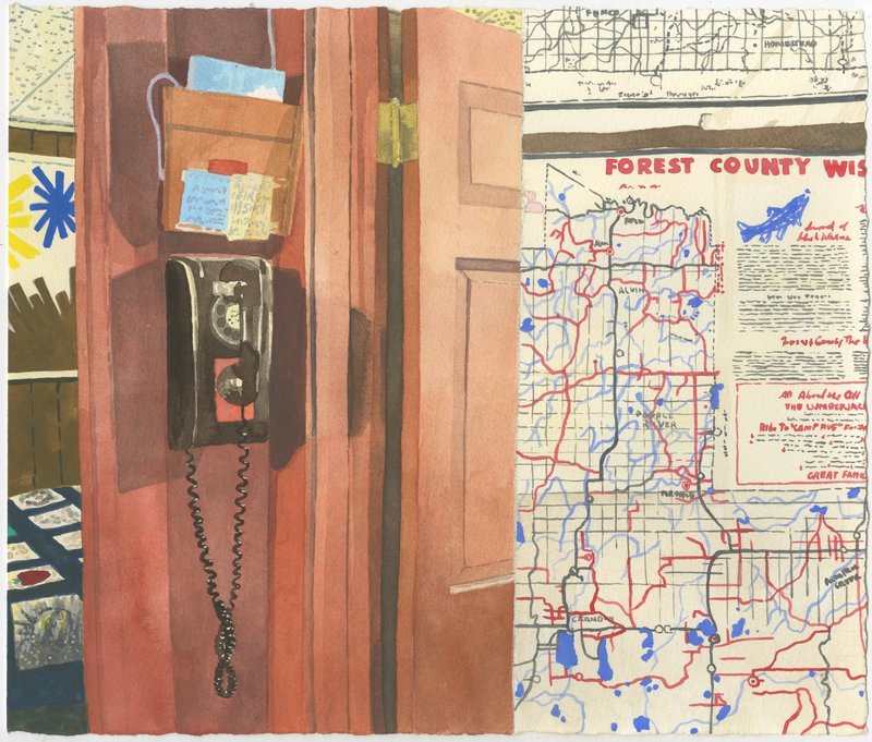 Breehan James, Rotary Phone and Maps, 2020